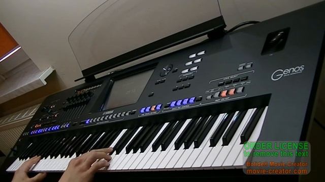 Stevie Wonder - I just called to say to love you keyboard Yamaha Genos
