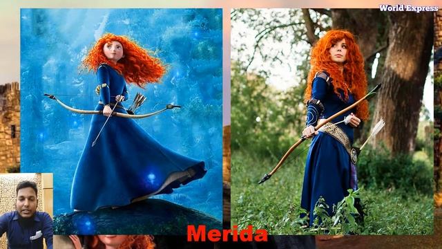 Disney Brave Characters in Real Life