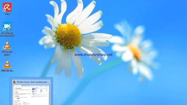 how to show window 8 menu start baar