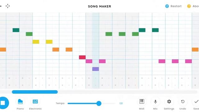 Geometry Dash Cycles in Chrome Song Maker