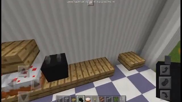 Minecraft PE строем кухню