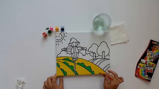 Drawing and coloring Farm - Kids Toys Time