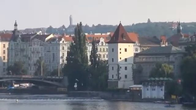 Prague Art Nouveau. Masarykovo Nabrezi.