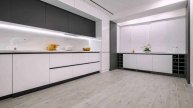 Modular Kitchen Design Orange And White