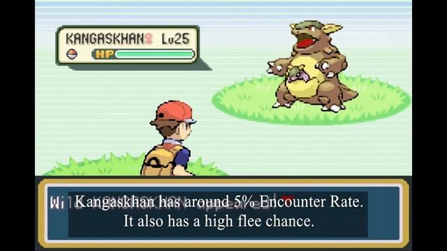 How to Catch Kangaskhan in Pokemon Fire Red