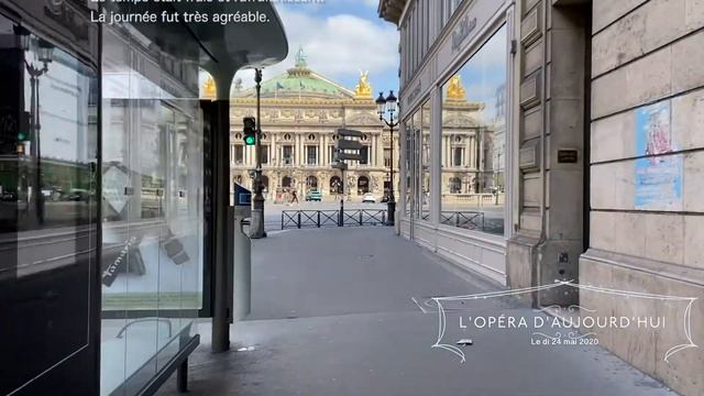 ■ L'Opéra Garnier  ■ Le dimanche 24 mai 2020 ■