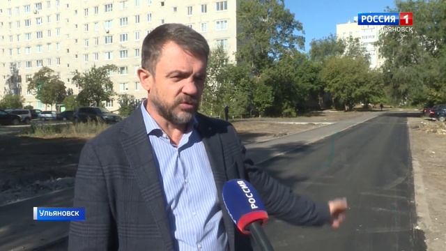 Сергей Моргачев о ремонте тратуаров Дальнего Засвияжья