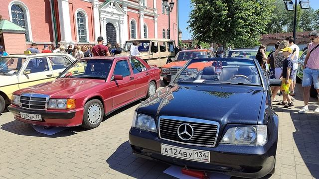 Кабриолет Mercedes-Benz W124