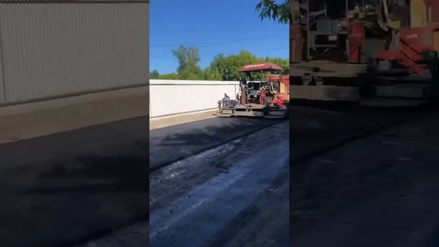 Асфальтирование въезда на территорию в Новосибирске, ул. Тайгинская 7