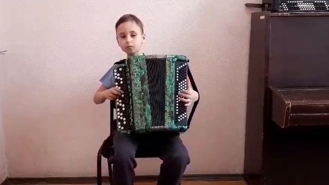 Ойкин Егор. 2 - младшая 99-11 лет) группа. Ф. Шуберт. Лендлер