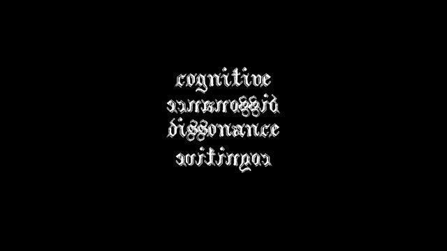 cognitive dissonance - bootleg love anthem