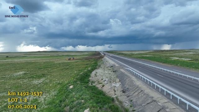 дорога Караганда-Балхаш/10.06.2024/DJI Mavic 3 Pro  fly more combo