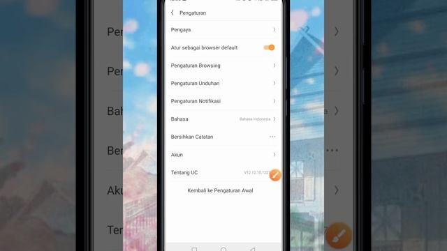 Cara Atur Simpan Kata Sandi Di UC Mini Browser