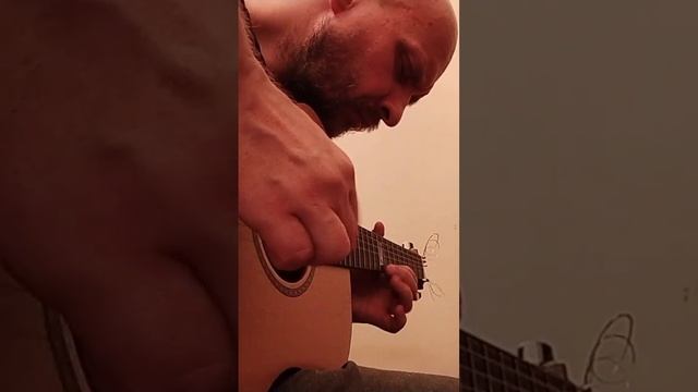 Фрагмент пьесы для гитары - Guitar piece fragment