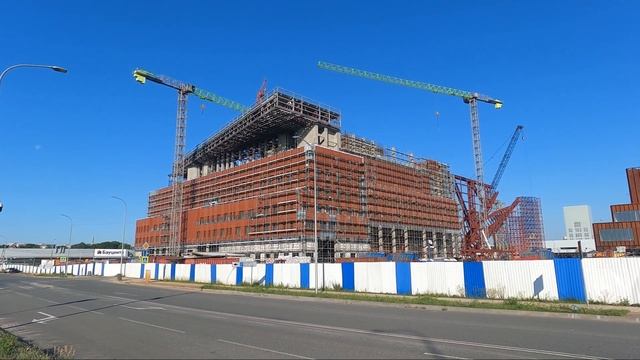 Калининград. Строительство филиала Большого Театра 26 июня 2024 года
