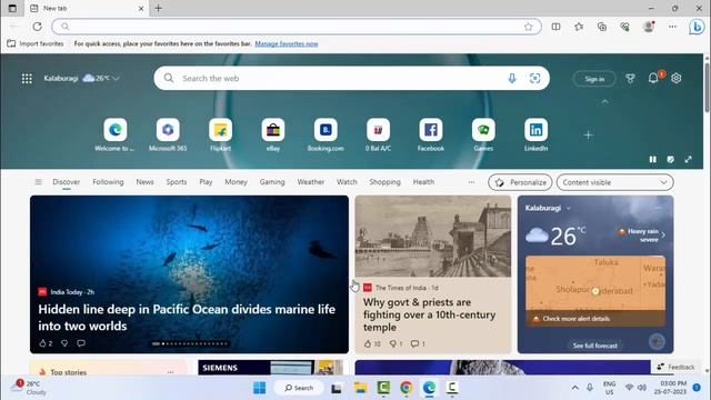 Fix Bing Search Not Working In Microsoft Edge