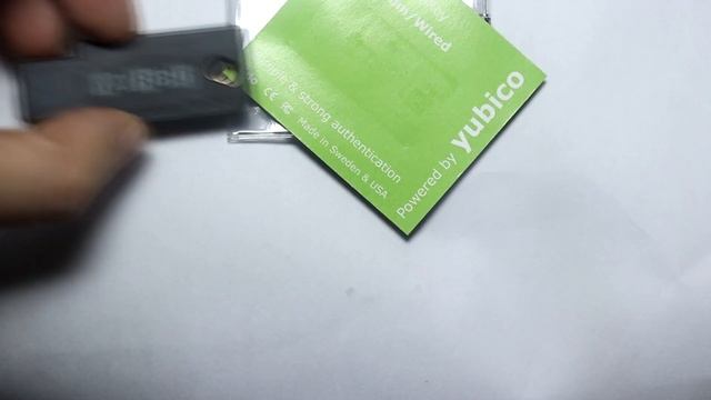 Trying out the Yubikey 4 Security Key (bought in the Philippines)