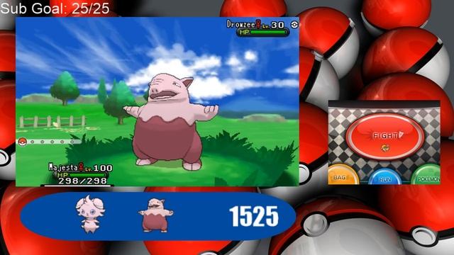 Shiny Drowzee after 1525 Friend Safari Encounters!