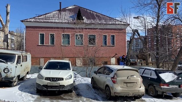 Уфимский застройщик "Глобал Девелопмент" приступил к сносу бани на Комсомольской
