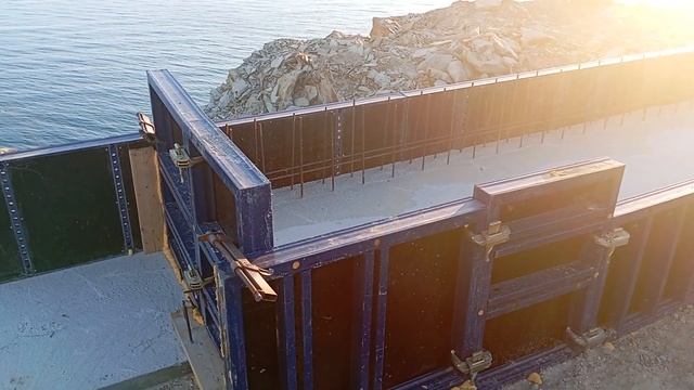 Анапа сегодня ход строительства новой набережной 8 июня 2024