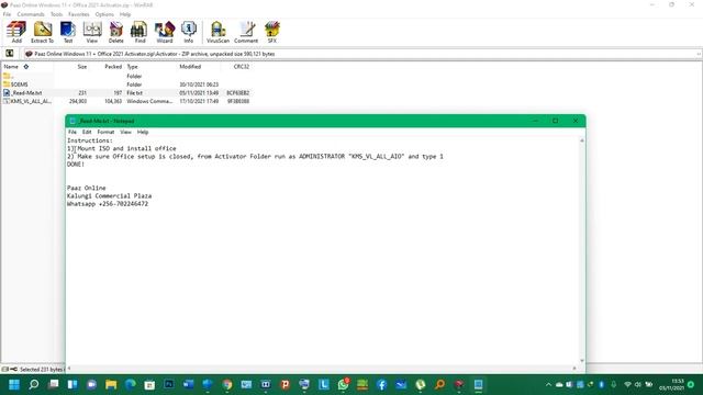 Activator For Windows 11  Office 2021 LATEST