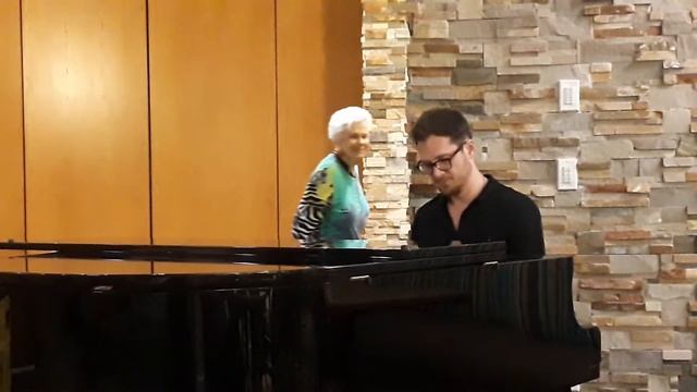 20180305 201424 Bill Prokopow at the Bentley Vi East Clubhouse with Unchained Melody from GHOST