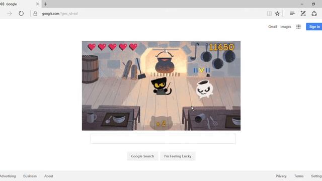 Google Halloween Game 2016