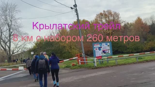 Крылатский трейл 2024. 8 км с набором 270 метров