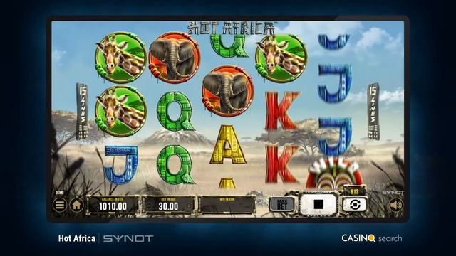 HOT AFRICA online slot - videoreview