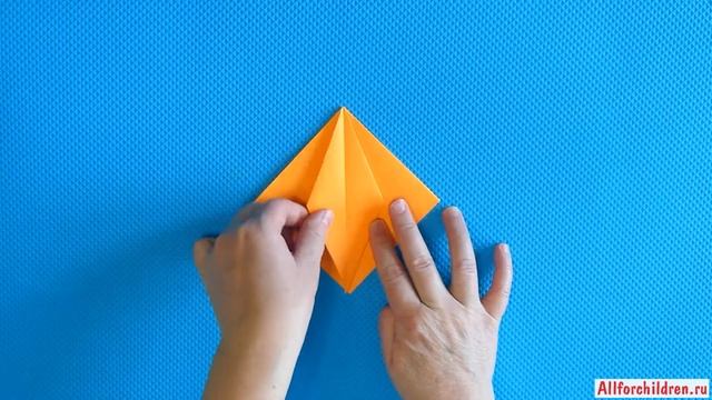 Оригами тыква | Pumpkin Origami