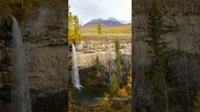 Водопад малый Жомболок, Республика Бурятия💦❤️https://t.me/vzgliani_blog