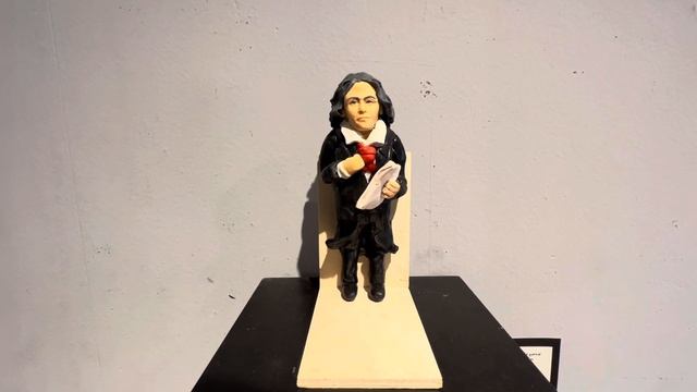 My art exhibition at Cairo opera house .. miniature realistic sculptures #art #miniature #clay