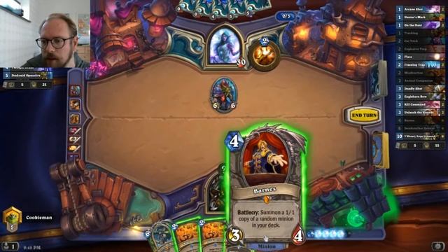 [Hearthstone] Bragis Phantom of the opera Hunter