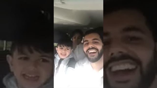 Zaakir and cousins at Knowsley Safari Park 2017