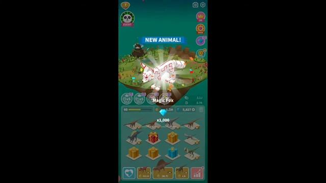Merge Safari (by Super Awesome Inc.) - Unlocked New Animals - Magic Fox (Part 4)