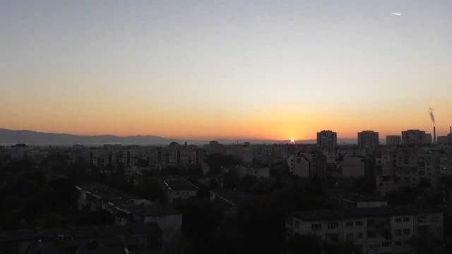 Изгрев над София на 27.10.2014 г. ... #изгрев #sunrise #sofia