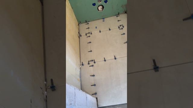 Плитка в санузле ЖК Вересаево