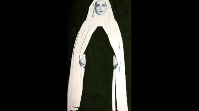 Virginia Zeani as Blanche in "The Carmelites"  La Scala - 1