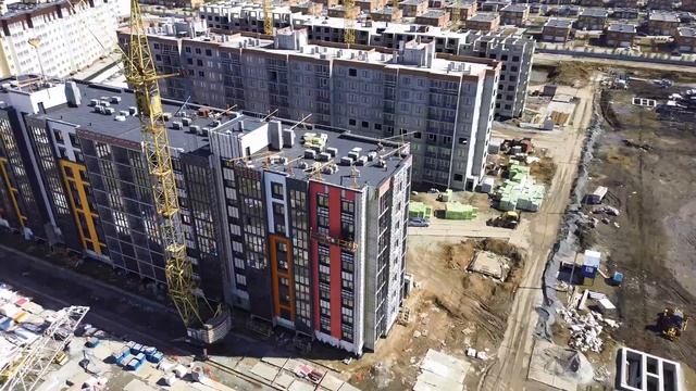 Микрорайон Фламинго. Апрель 2024