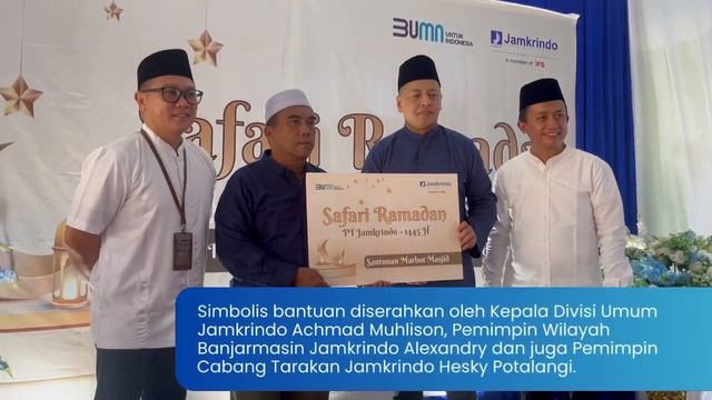 Safari Ramadan PT Jamkrindo di Tarakan