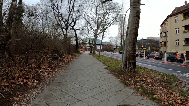 I walk the streets of Berlin.