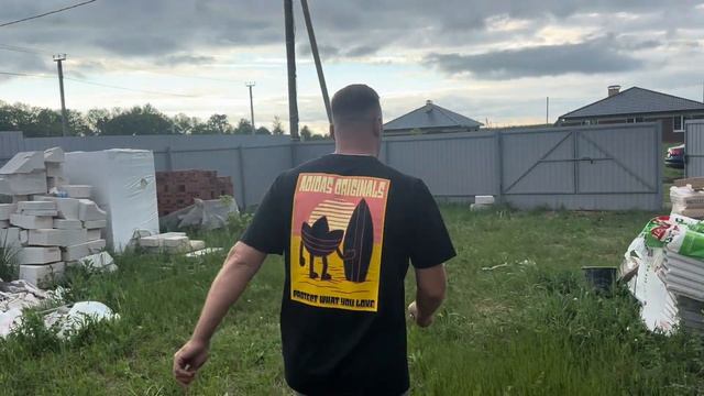 Строительство бюджетного небольшого дома из газобетона 8*7