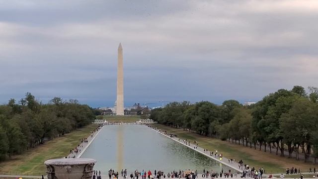 The Lincoln memorial fully opened after the restoration of the roof and ceiling
