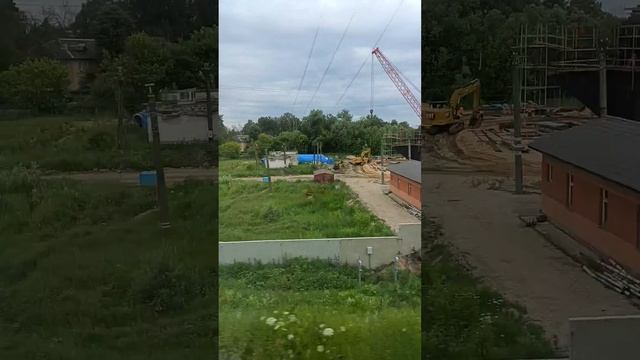 Строительство Западного моста в Твери 17 июня 2024 года