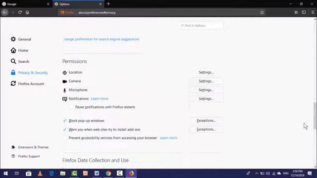 How to Temporarily Disable Notifications in Firefox in Windows