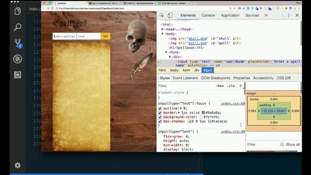 Day 3 - Morning, part 2: Add an HTML 5 number input - XTBC 2018 Session 2