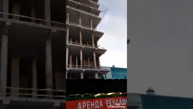 Строительство жилого комплекса "Семья" на улице Некрасова #тюмень72  #россия #tyumen72 #russia