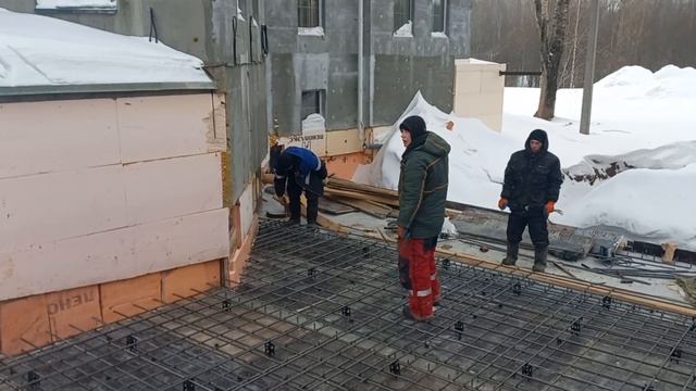 Строительство Краевой Соборной мечети г.Перми (Бульвар Гагарина 74а) 22.02.2024.