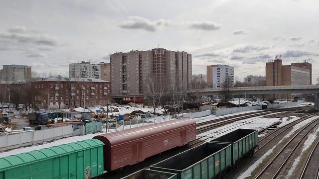 Москва. Мост 800-летия Москвы - Инженерная. Март 2024.