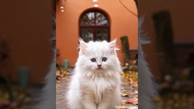 Девочка и котенок